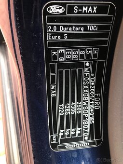 Predám Ford Smax tdci 120 kW Rv 2013 ,/190 oookm - 11