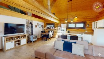 HALO reality - Predaj, zrubový rekreačný dom Liptovský Trnov - 11