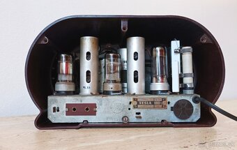 Starožitné rádio Tesla Talisman 307U, excelentní stav - 11