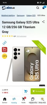 Výmena Oneplus 13 16/512GB za S25 Ultra 12/256GB - 11