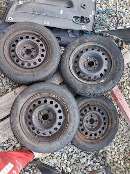 4 kusi zimných kolies na opel astra G 4x100 175/65 R14 - 11