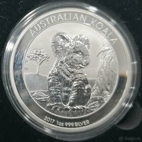 Kompletná séria koala - strieborné mince - 11