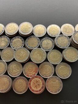 2€ mince, mix rôzne, zberateľské, euro, - 11