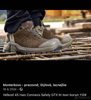 VEĽKOSŤ 45, MIX pracovná obuv, ENGELBERT Strauss+MIX TOP - 11