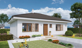 4 izbový BUNGALOV- Moravany nad Váhom DOLINKY s pozemkom 669 - 11