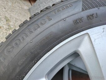 original disky 5x112 R16 s pneu 205/55 R16 - 11