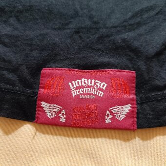 Yakuza Premium čierne tričko s potlačou M - 11
