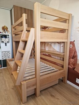 Masívna poschodová postel - 11