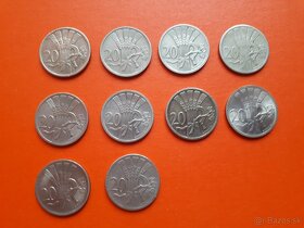 Ponúkam na predaj mince 1.Republika a ČSSR - 11