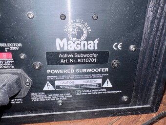 Komponenty Technics + Subwoofer Magnat - 11