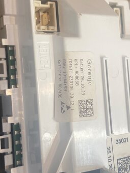 Cerpadlo a riadiaca jednotka mycka gorenje - 11