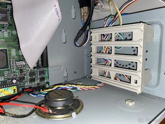 Retro PC AT - Pentium MMX, kompletna zostava s CRT - 11