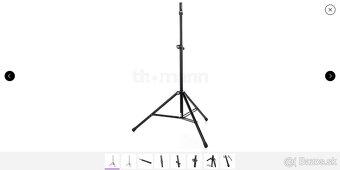 Predám stojany na reproboxy, trojnožky, K&M, najvyššia rada. - 11