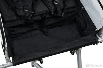 Nový cyklovozík 2v1, príves za bycikel, trojkolka - 11