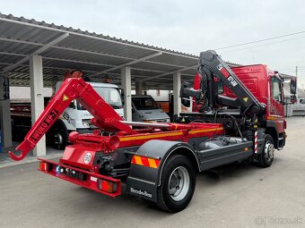 Mercedes-Benz Atego 1218 hákový nakladač hydraulická ruka - 11
