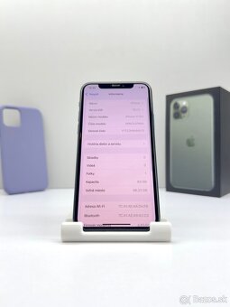iPhone 11 PRO MIDNIGHT GREEN TOP STAV 100% BATÉRIA - 11