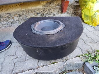 Autorádio, Subwoofer pasívny, zosilovač, kapacitor - 11