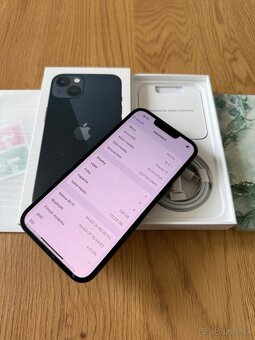 iPhone 13 128 gb Midnight - komplet príslušenstvo, zaruka - 11
