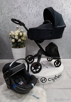 TROJKOMBINÁCIA STOKKE XPLORY V6 XPLORY X BLACK - 11