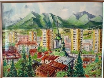 NOVÉ nádherné AKVARELOVÉ maľby - 11