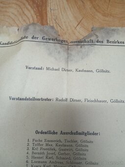 Gelnica voľby leták starý - 11