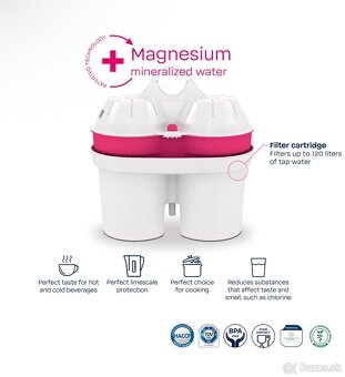 BWT VIDA filtračná kanvica biela + 3× filter - 11