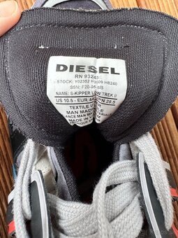 TENISKY DIESEL S-KIPPER LOW TREK II GREY/WHITE - 11