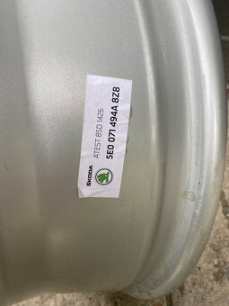 ✅ R16 ®️ Originál Škoda 5x112 ET48 ✅ VW Seat Audi Škoda - 11