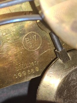 Predám funkčné mramorové hodiny Berger & Wurker Nemecko 1920 - 11