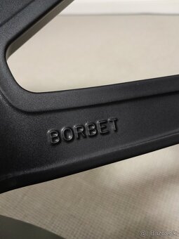 Alu disky R18 5x112 Et44 8J Borbet Audi Vw Škoda Seat - 11
