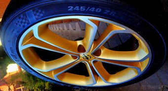 alu R20 5x115 orig. Opel Astra J +Insignia letné pneu 245/40 - 11