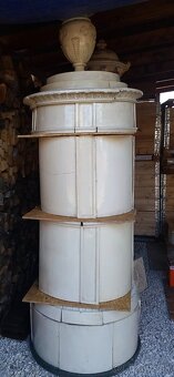 Kachlova pec starozitna - 11