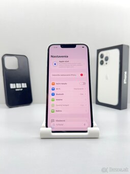iPhone 13 PRO SILVER 256GB TOP STAV ORIGINÁL - 11