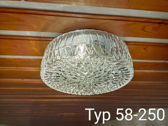 Retro křišťálová svítidla přísazná, na strop i na stěnu, - 11