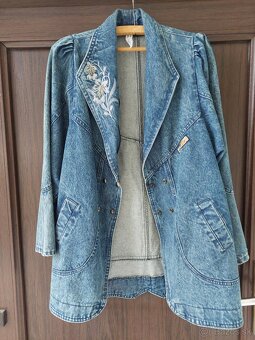 Dámsky kabát flaušový - 11