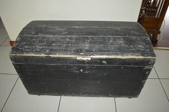 predam velka drevena starozitna truhlica - 11