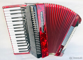 Nový akordeón BELTUNICA VIVALDI 80 basový- krásny zvuk, ľahu - 11