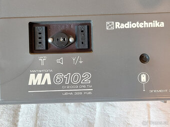 Predám rádio Radiotehnika ML-6102 a Riga 103-1 - 11