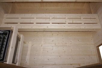 Sanotechnik - Vonkajšia kombinovaná sauna (Fínska / infra ) - 11