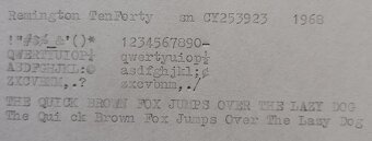 Funkčný písací stroj Remington TenForty - 11