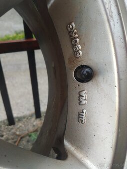 VW Touran ALU disky. 4 kusy. 205/55/R16. - 11
