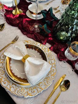 Retro krásna obedová súprava-posielam kurierom - 11