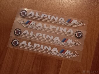 BMW ALPINA emblem, loga, nálepky - 11