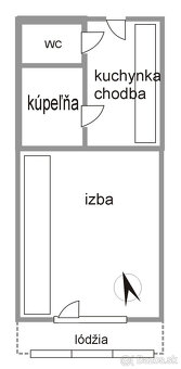 ZNÍŽENÁ CENA - pekná veľká garsónka v Petržalke - 11