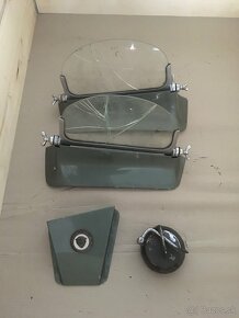 Jaguar XK 120 140 150 dily parts tacho chrom - 11