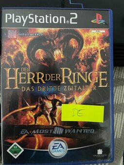PS2 hry -4x Herr der Ringe (Pán prsteňov) - 11