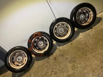 Plech disky 4x108 15” + zimne gumy 185/65R15 Peugeot Citroën - 11