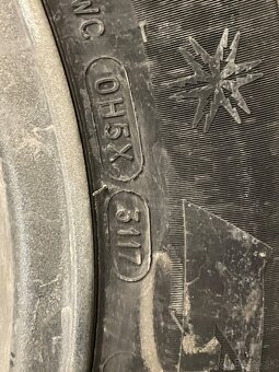 Alu disky 5x112 Škoda ,VW R16 s zimné pneu Michelin - 11