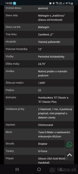 Predám Gibson Les Paul Plus 2015 - 11