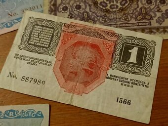 Staré bankovky Rakousko-Uherska (2 sada) - 11
